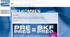 Desktop Screenshot of beil-peine.de